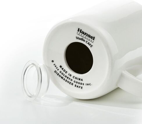 White Cinnamon Sugar Shaker Dispenser – Coffee Station Accessories & Bar Essentials – Porcelain Powdered Sugar & Pumpkin Spice Duster for Chocolate, Nutmeg & More – Gift for Bakers and Latte Lovers in Kuwait