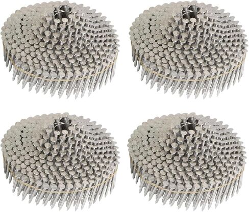 مسامير جانبية 15 درجة 1-3/4 بوصة × 0.082 بوصة | 304 عرقوب حلقة من الفولاذ المقاوم للصدأ | مقاومة للتآكل لمشاريع انحياز | عدد 1200، متكيف مع نوع البندقية CN55/CN57 in Kuwait