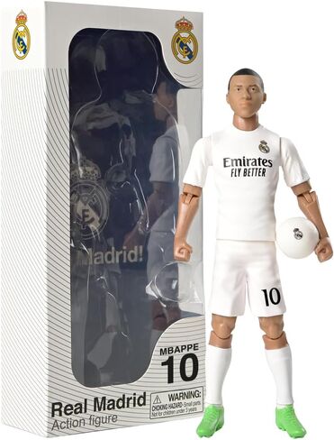 ألعاب Banbo Real Madrid CF Jude Bellingham 8 "شخصية عمل كرة قدم قابلة للتحصيل in Kuwait