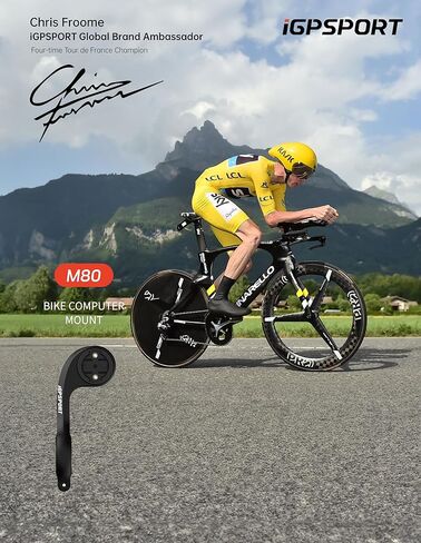 iGPSPORT M83 Bike Computer Mount, Common Road Bike Handlebar Mount Compatible with Garmin Wahoo Bryton Cycplus CooSpo Cycling Computer in Saudi Arabia