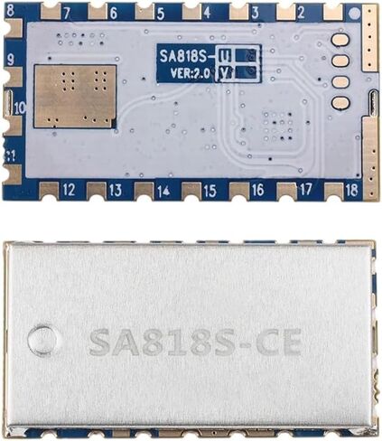 UiHF 400-470 ميجا هرتز 1 | 1 قطعة Sa818S-U Sa818S-V وحدة إرسال واستقبال صوتية ViHF 134-174Mhz UiHF 400-480Mhz 500Mw-1W 3-5Km وحدة اتصال لاسلكي جديدة 2026 عالية لمكونات إلكترونية موثوقة in Saudi Arabia