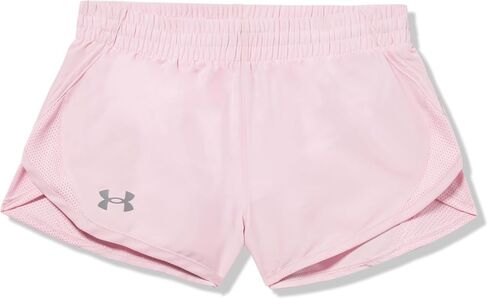 Under Armour Girls Fly by Shorts, (647) Prime Pink / / White, Medium in Saudi Arabia