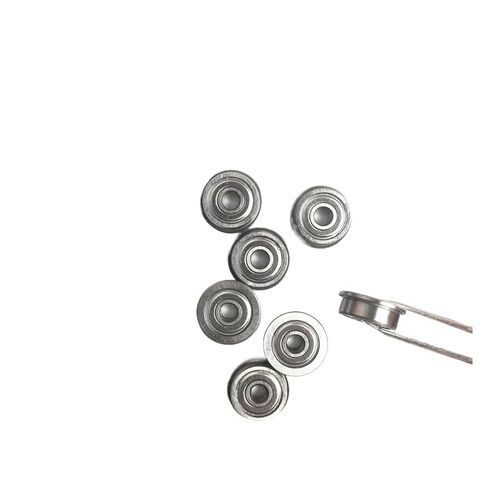 10 قطعة MF105ZZ شفة تحمل 5x10x4mm ABEC-1 مايكرو شفة MF105 Z ZZ كروي in Kuwait
