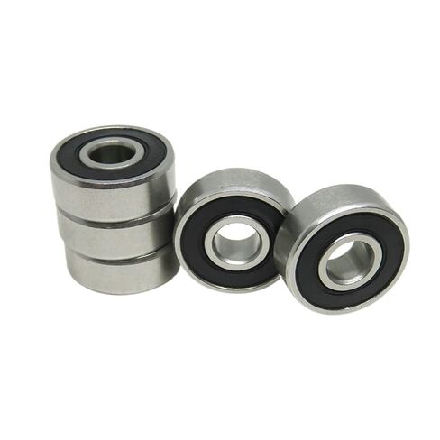 10 Pieces S606RS Bearing 6x17x6 Stainless Steel Ball Bearing S606 2RS 6 * 17 * 6 Miniature Bearing in Saudi Arabia