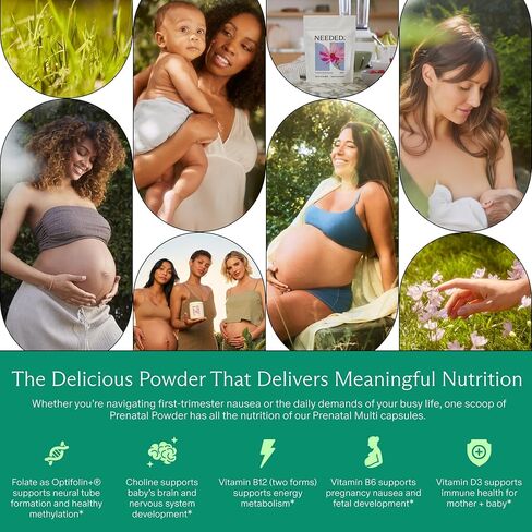 ضروري. مسحوق الفيتامينات المتعددة مع الكولين قبل الولادة - لمرحلة ما قبل الولادة، والحمل، والرضاعة الطبيعية، وبعد الولادة | تمت صياغته بخبرة وتم اختباره بواسطة طرف ثالث | نكهة الفانيليا، كمية تكفي لمدة 30 يومًا in Kuwait