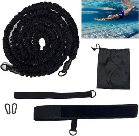 معدات تدريب السباحة، حزام مقاومة للتمارين المائية للرجال والنساء يعمل على تحسين خفة الحركة والقوة in Kuwait