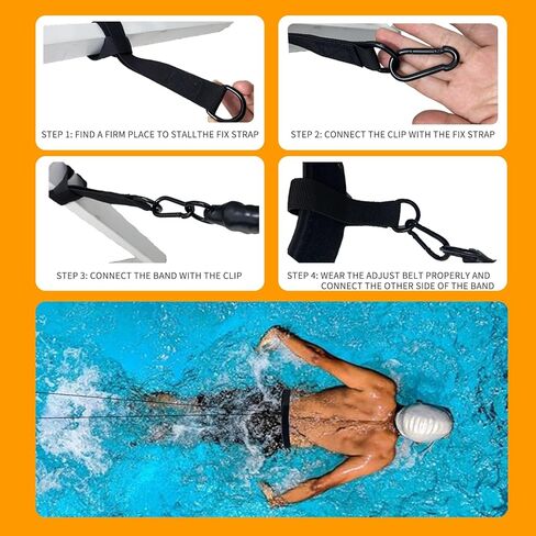 معدات تدريب السباحة، حزام مقاومة للتمارين المائية للرجال والنساء يعمل على تحسين خفة الحركة والقوة in Kuwait