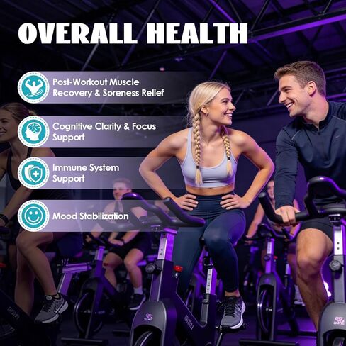 Magnesium Glycinate Gummies 400mg - Magnesium Complex Gummy with Malate, Taurate & Citrate - Supports Sleep, Relaxation, Brain & Muscle - 60 Count Blueberry Flavor (Sugar Free & Vegan) in Kuwait