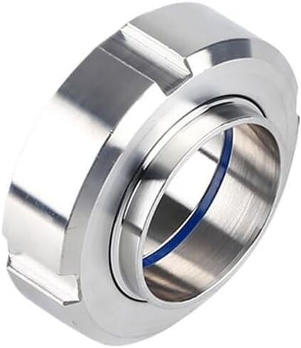 1/2 "3/4" 1 "1-1/4" 1-1/2" 2" SMS-Type 304 الفولاذ المقاوم للصدأ الاتحاد الأنابيب الملحومة وصلة اقتران السيليكون طوقا (1-1/4") in Saudi Arabia