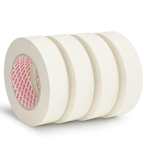 SWRT Masking Tape 1 Inch x 55 Yards – 4 Rolls (220 Yards Total), Strong Adhesive, Easy Tear, Clean Removal Painter’s Tape for Painting, Labeling, Crafts, Home & Office, White in Saudi Arabia