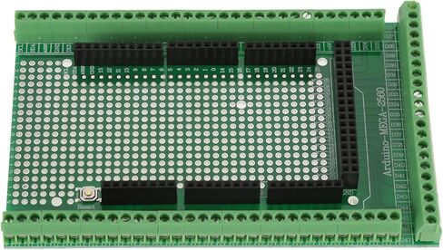 Terminal Block Board Kit, R31 Prototype Screw Terminal Block with 3.5mm Pitch, PCB Mount Terminal Blocks for Mega 2560 R3, DIY Board Kit for Soldering in Saudi Arabia