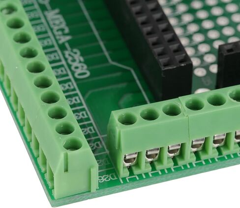 Terminal Block Board Kit, R31 Prototype Screw Terminal Block with 3.5mm Pitch, PCB Mount Terminal Blocks for Mega 2560 R3, DIY Board Kit for Soldering in Saudi Arabia