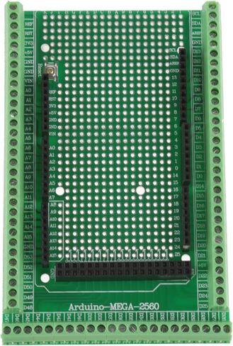 Terminal Block Board Kit, R31 Prototype Screw Terminal Block with 3.5mm Pitch, PCB Mount Terminal Blocks for Mega 2560 R3, DIY Board Kit for Soldering in Saudi Arabia