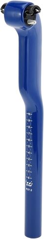 Motoforti Universal Bike Seat Posts Bike Saddle Post Seat Tube 27.2x350mm 25° Height Adjustable Carbon Fiber Blue 1 Pc in Saudi Arabia