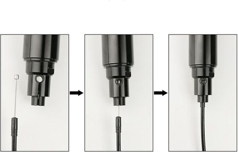 Bike Seat Post, Hydraulic Lifting with Internal Routing Adjustable Height Seat Tube for Mountain & Road Cycling - 170mm Travel Range in Saudi Arabia