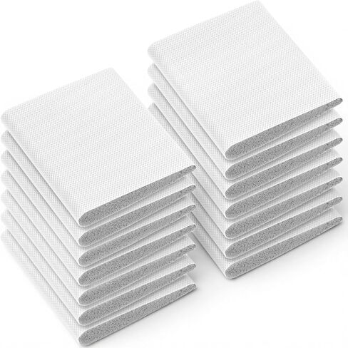 14 PCS Door Corner Seals for Exterior Doors Door Corner Weather Seal Self Adhesive Doors Gap Filler Side Weather Stripping for Filling Gaps, Protection Isolation of Noise (White) in Saudi Arabia