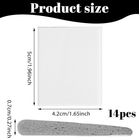 14 PCS Door Corner Seals for Exterior Doors Door Corner Weather Seal Self Adhesive Doors Gap Filler Side Weather Stripping for Filling Gaps, Protection Isolation of Noise (White) in Saudi Arabia