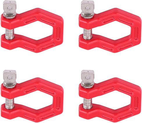 Rescue Lock Catch Assemble Replace Parts RC Climbing Crawler Car Red 4PCS in Saudi Arabia