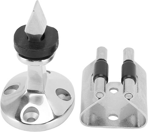 Tyenaza Door Stopper Catch and Holder, 316 Stainless Steel Polished Finish Secure Fixation for RV Boat Home in Saudi Arabia