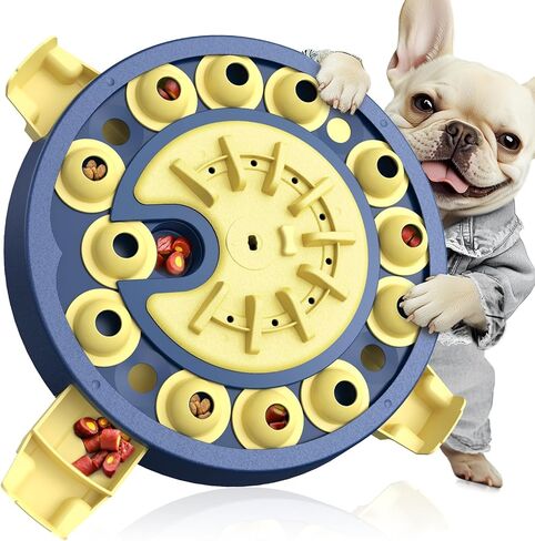 KADTC العلامة التجارية الأمريكية والتصميم 3 مستويات من التحدي 4 طرق للعب لعبة ألغاز الكلاب المتقدمة للكلاب الذكية الصغيرة/المتوسطة/الكبيرة، التحفيز الذهني، ألعاب الدماغ الصلبة، ألغاز علاج الجراء، هدية عيد الميلاد للعام الجديد in Kuwait