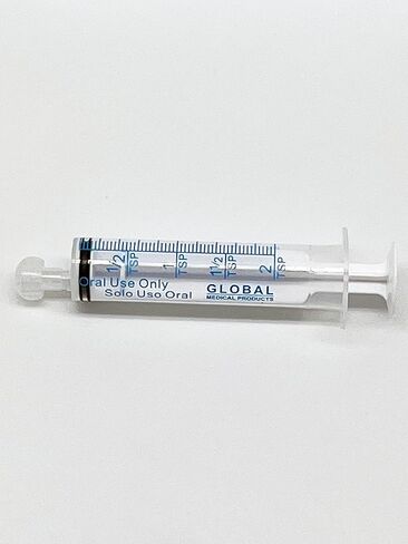 محقنة UltraFlo للفم مع غطاء 10 مل - معقمة - طرف غريب الأطوار - 2 ملعقة صغيرة - قضيب غطاس على شكل حلقة دائرية سعة 10 سم مكعب - الكمية 50 in Saudi Arabia