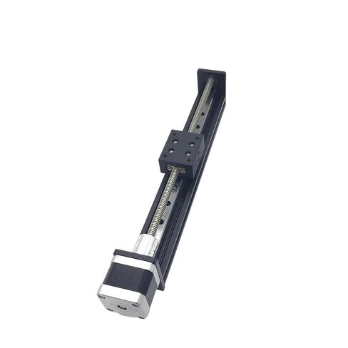 Mini T-Type 50 * 40 مم دليل خطي 50 ~ 300 مم سفر 2ph 4 مم شريحة ذاتية القفل Nema17 0.56Nm Motor (4 الملعب - 50 مم السكتة الدماغية) in Kuwait