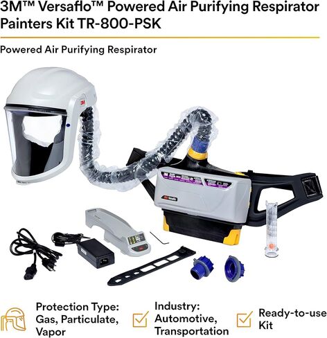 3M™ Versaflo™ طقم كمامة لتنقية الهواء يعمل بالطاقة TR-800-PSK/94248(AAD)، in Saudi Arabia