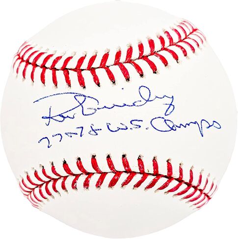 رون غيدري مسؤول M.L.B البيسبول نيويورك "77 & 78 WS Champs" Beckett BAS Witness Stock #212250 in Saudi Arabia