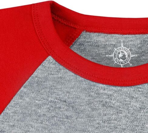 College Baby NCAA Infant and Toddler Baseball Shirt Raglan 3/4 Length Sleeve in Kuwait