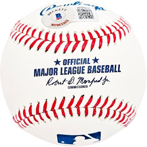 Hideki Matsui موقعة من M.L.B Baseball New York الرسمي موقعة باللغة الإنجليزية واليابانية Beckett BAS Witness Stock #212245 in Saudi Arabia