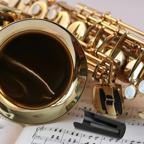 HEMOTON Professional Alto Saxophone Mouthpiece Cap Protective Cover for Sax Clarinet Enhances Sound Precision Easy Installation for Performances Practice in Saudi Arabia