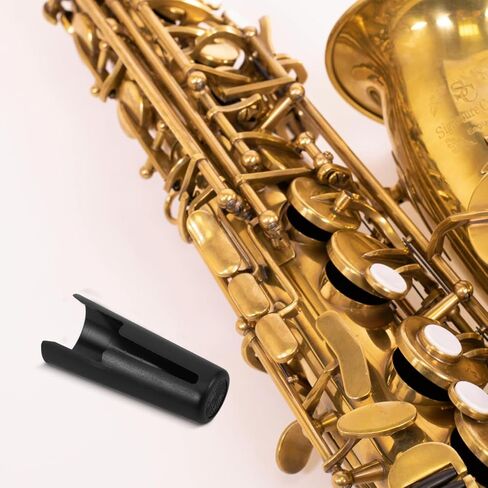 HEMOTON Professional Alto Saxophone Mouthpiece Cap Protective Cover for Sax Clarinet Enhances Sound Precision Easy Installation for Performances Practice in Saudi Arabia