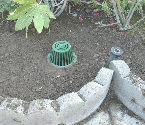 Rocky Mountain Goods Atrium Grate Storm Drain Basin 3" Green - Block Leaves and Debris while Draining - Easy Install - Heavy Duty Plastic - UV Resistant - Natural Blend in Green in Saudi Arabia
