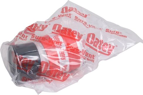 Oatey 39221 صمام دخول الهواء مع جدول ABS مستقيم 40 محول فتحة تهوية 3 بوصة × 3 بوصة.160 فرع، سعة 72 مكدس DFU in Kuwait