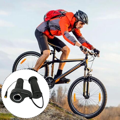 1 زوج كامل تويست خنق Ebike المحمولة خفيفة الوزن كامل تويست خنق مع 3 دبوس موصل نهاية أنثى مقاوم للماء ل EBike أو سكوتر كهربائي قابل للطي in Kuwait