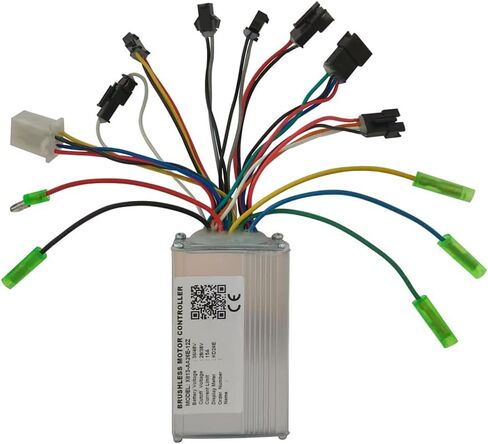 EBikle Controller 36V 48V 15A Brushless Motor Speed Controller X813-AA26E-12Z Universal for Electric Bike and MTB Display Meter KD26E in Saudi Arabia