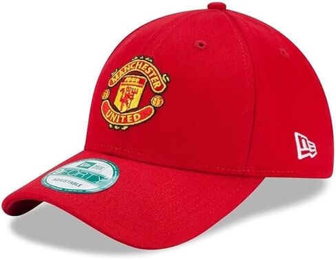 قبعة مانشستر يونايتد 9FORTY من نيو إيرا، قبعة Snapback باللون الأحمر in Saudi Arabia