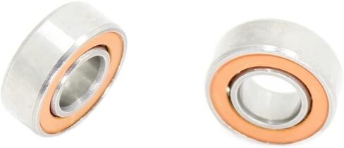 2 قطعة SMR106 2RS محامل بكرة الصيد 6*10 3 ملليمتر ABEC-7 الفولاذ المقاوم للصدأ الهجين السيراميك الهواء تحمل SMR106RS 2OS CB in Saudi Arabia