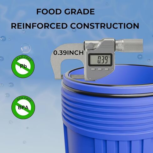 نظام تصفية مياه منزلي كامل ثلاثي المراحل، تقليل المعادن الثقيلة، 20 × 4.5 بوصة، يتضمن كتلة كربون PP وKDF وCTO، ومنافذ نحاسية NPT مقاس 1 بوصة، وصمامات تصريف ومجموعة تثبيت in Kuwait