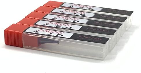 (قاطع اختياري) قاطع طحن نهاية 2.2 مم 06LW D74784028 في كربيد صلب لآلات مفاتيح Silca Futura PRO ONE & Futura PRO-10pcs in Kuwait