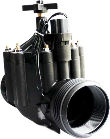 1PCS Plastic 3-inch Water Solenoid Valve 220v 24v 12v DC Latching Normally Closed(12V DC) in Kuwait