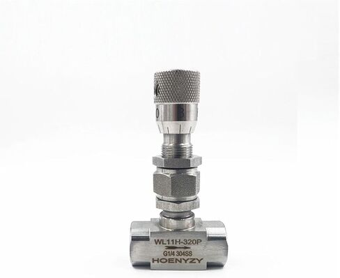 G NPT 1/2" Stainless Steel 304 Valve PN32 Adjustment Valve WL11H-320P Flow Regulating Valve 32MPA(1/2",G Thread) in Kuwait