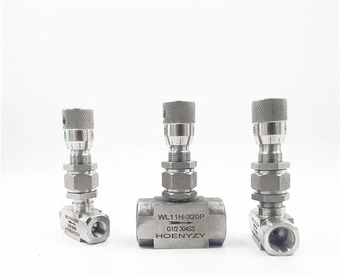 G NPT 1/2" Stainless Steel 304 Valve PN32 Adjustment Valve WL11H-320P Flow Regulating Valve 32MPA(1/2",G Thread) in Kuwait