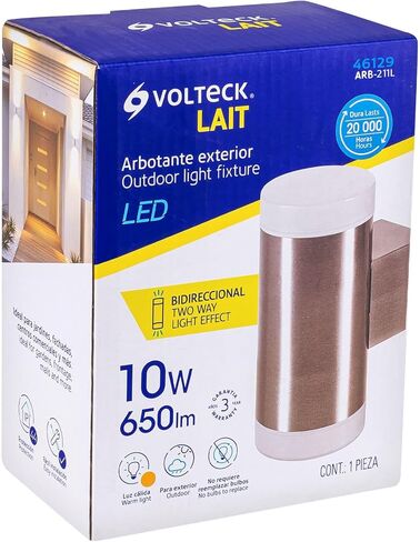 دعامة خارجية، أسطوانية، LED، بقعة 2، 5 وات in Kuwait