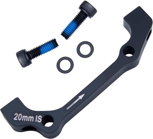 FDXGYH 1 Pack Bike Disc Brake Adapter 20mm Disc Brake Caliper Mount Adapter is to PM for Front 180mm Rear 160mm in Saudi Arabia