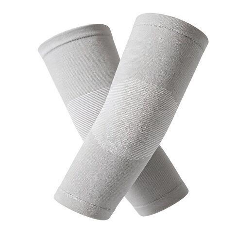 Bamboo Charcoal Compression Knee Sleeve - Elastic Knee Braces for Men & Women - Breathable Knee Support for Arthritis, Running, Workout, Joint Pain Relief(Gray, Large) in Saudi Arabia