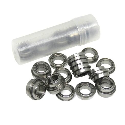 10 Pieces 5x8x2.5 SMF85 ZZ Flange Ball Bearing SMF85ZZ LF850ZZ 5 * 8 * 2.5 ABEC5 Flange Bearing SF675ZZ in Saudi Arabia