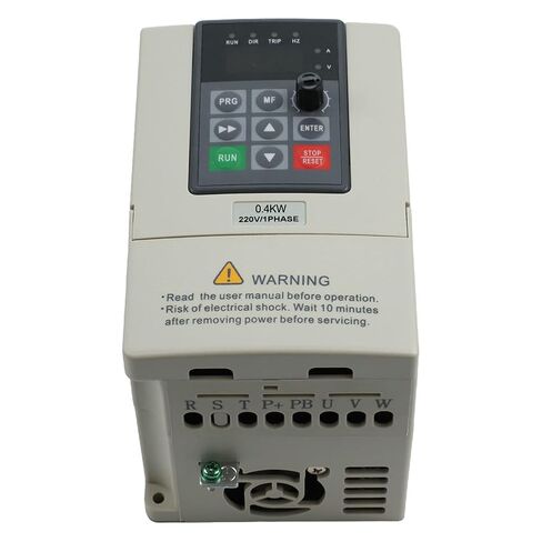 محرك التردد المتغير 1 المرحلة 220 فولت الإدخال 3 المرحلة 220 فولت الإخراج 0.4KW محول التيار المتردد أدوات المعدات واللوازم الكهربائية in Saudi Arabia