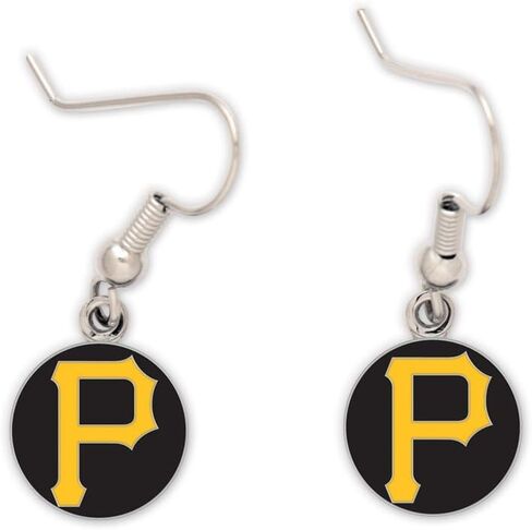 WinCraft MLB Pittsburgh Pirates 62094011 Earrings Jewelry Card in Saudi Arabia