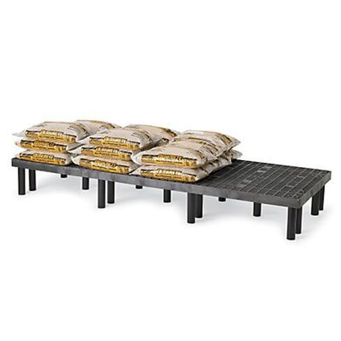 Dunnage Rack, 500 Lb., Hdpe, 36 W X 24 D in Saudi Arabia